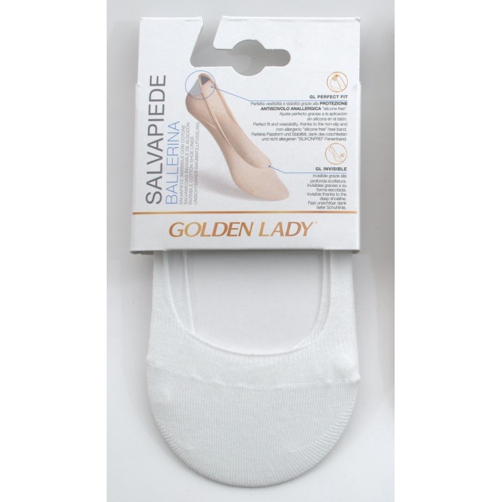 STOPKI GOLDEN LADY BALLERINA 6P M/L bianco