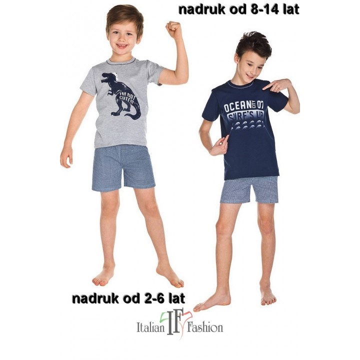 PIŻAMA I FASH ALAN DZ KR KR 2-6L 110-116 żółty
