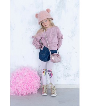 КОЛГОТКИ KNITTEX WILD 116-122 чорного кольору