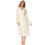 ЖІНОЧИЙ ХАЛАТ L&L 2084 АТЛАСОВИЙ XL екрю
