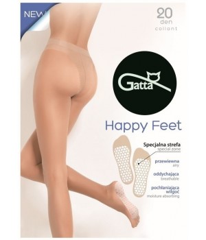 Колготки GATTA HAPPY FEET, 20 розмірів, бежеві