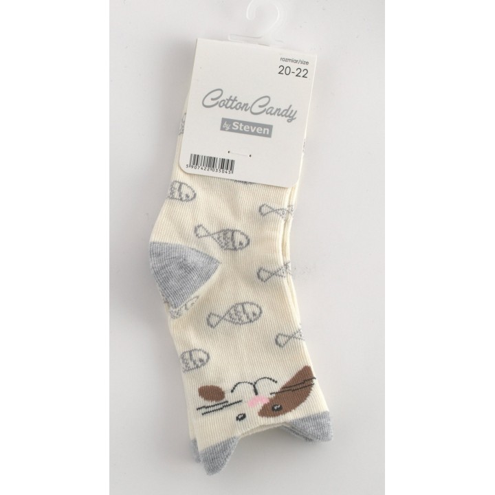 STEVEN 138 ДЕТСКИЕ НОСКИ 23-25 разные цвета