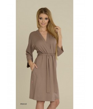 DE LAFENSE ХАЛАТ 544 VISA 7/8 L moka DE LAFENSE ХАЛАТ 544 VISA 7/8 L moka