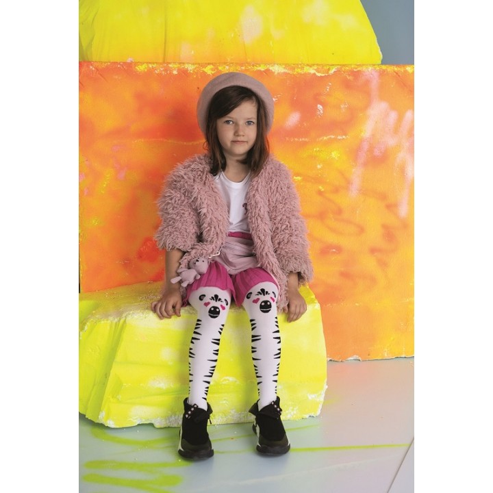 KNITTEX ZAPPA TIGHTS 104-110 bianco