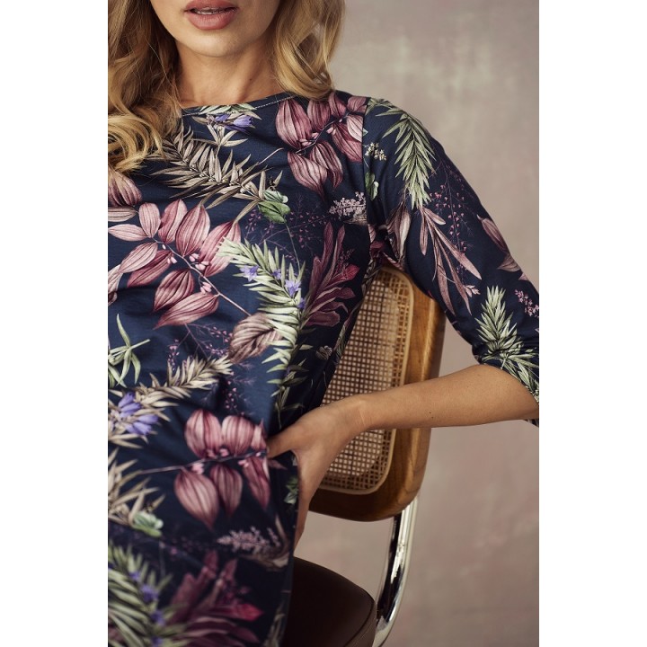 СОРОЧКА TARO 2980 VIVIAN AW24 L темно-синя