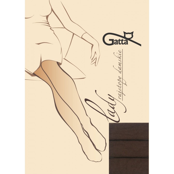 ЖІНОЧІ КОЛГОТКИ WOLA коричневі