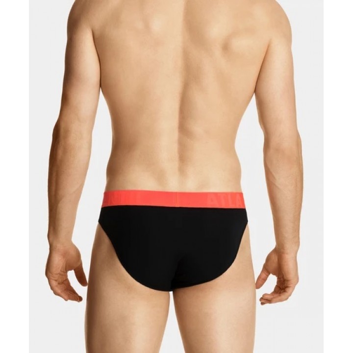 Трусики ATLANTIC MP-1566 WL23 L черно-красные