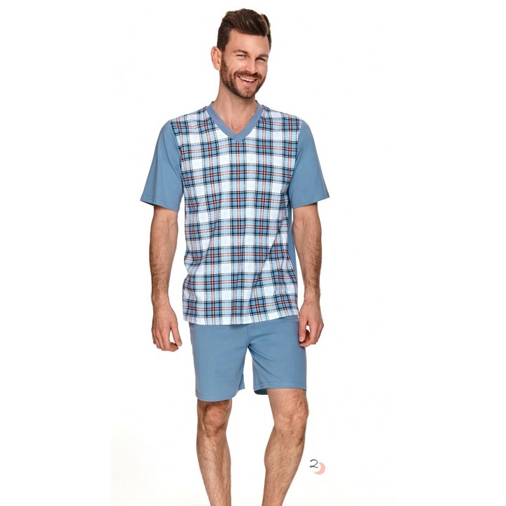 Пижама TARO 2733 ANTON SS22 XL синяя