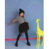 КОЛГОТКИ ДЛЯ СОБАЧОК KNITTEX 128-134 чорного кольору