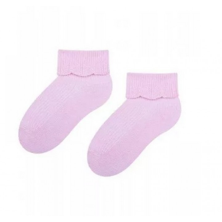 НОСКИ STEVEN 145 BABY 14-16 темно-розовые