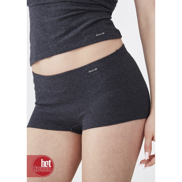 ЖІНОЧІ ШОРТИ KEY LXC-729 ГАРЯЧИЙ ТОН СІРИЙ/XL