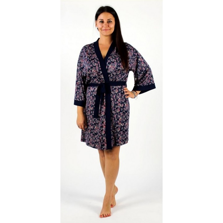 БАННЫЙ ХАЛАТ DE LAFENSE 468 MIA XL темно-синий