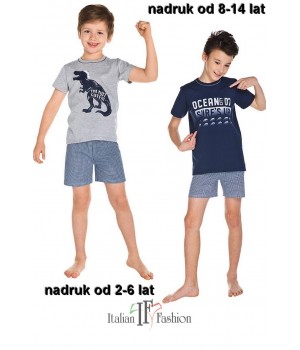 PIŻAMA I FASH ALAN DZ KR KR 2-6L 98-104 żółty