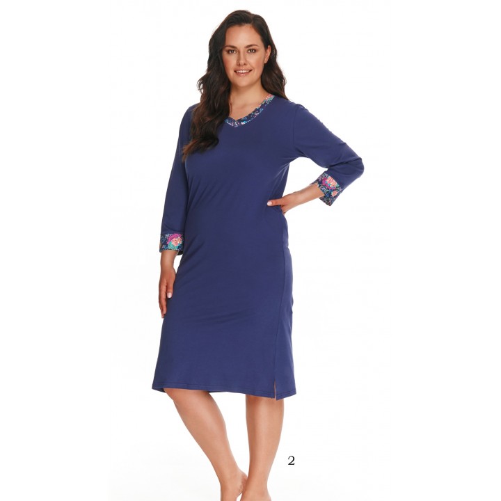 СОРОЧКА TARO 2818 LUNA AW22 XL темно-синя