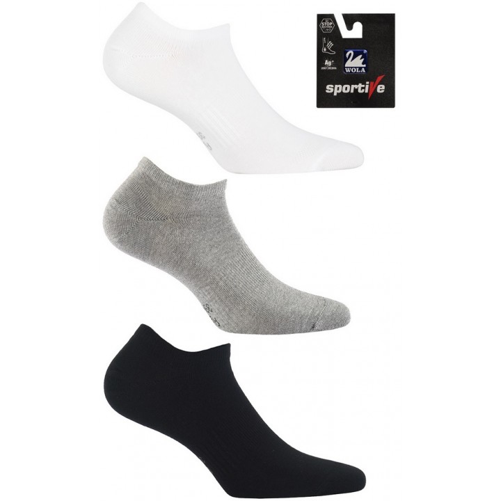 STOPKI WOLA SPORTIVE AG+ DAMSKIE GL 39-41 ash