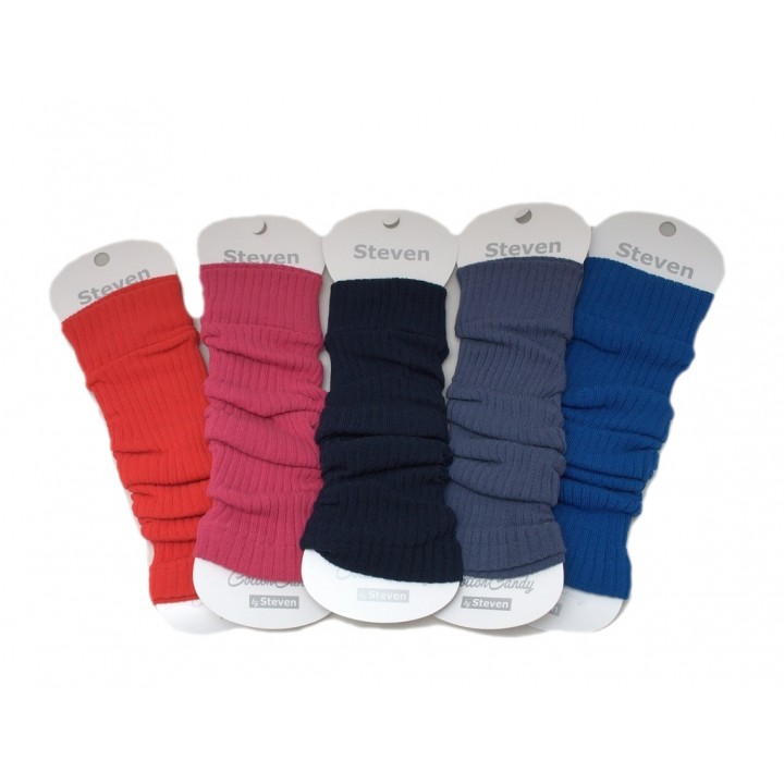 STEVEN 043 ДЕТСКИЕ НОЖКИ универсальные темно-розовые