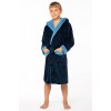 Халат ENVIE DELFINO 146-152 темно-синий