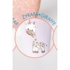 Дівчачі трикотажні шкарпетки Hannah Bianco-Giraffe