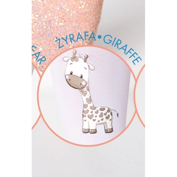 Носки KNITTEX для девочек HANNAH BIANCO-GIRAFFE