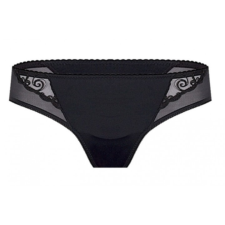 Черные трусы KINGA 346/1 STR S