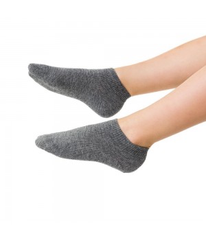 ШКАРПЕТКИ STEVEN 004 UNISEX SMOOTH 26-28 меланж - темно-сірі