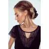 ELDAR LANI PLUS BLOUSE XXL black