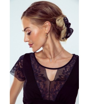 ELDAR LANI PLUS BLOUSE XXL black