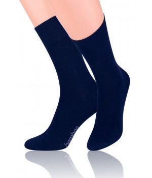 НОСКИ STEVEN 086 BAMBOO 41-43 темно-синий
