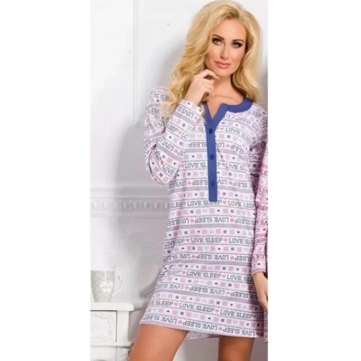 СОРОЧКА TARO 781 MARCELA AW16 S синя