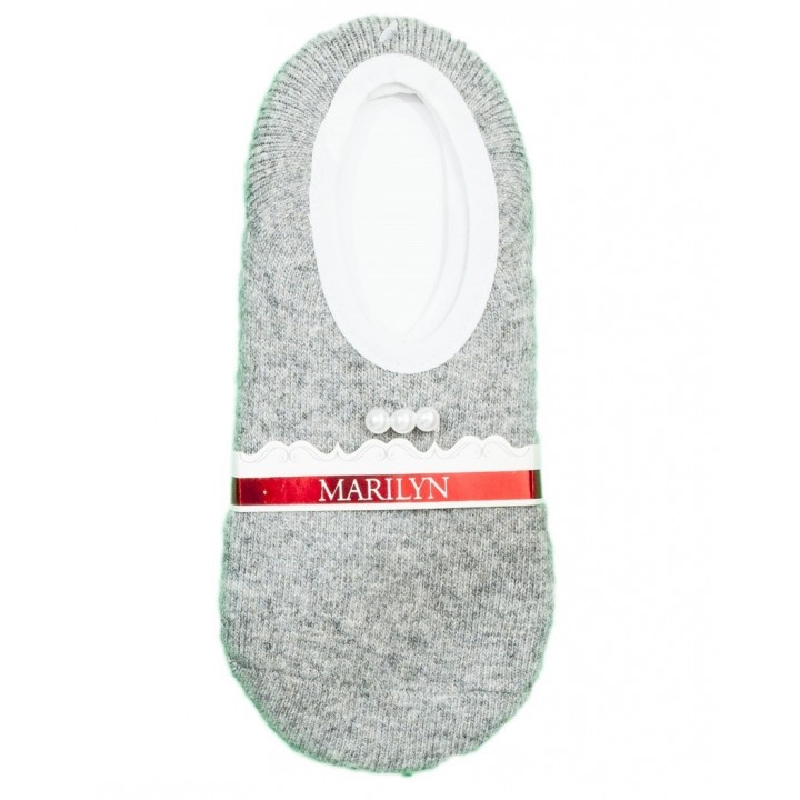 BALETKI MARILYN ANGORA L42 uniwersalny szary jasny