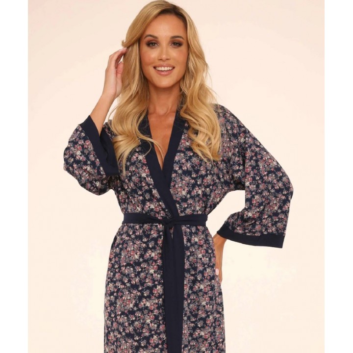 БАННЫЙ ХАЛАТ DE LAFENSE 473 MIA 4XL темно-синий