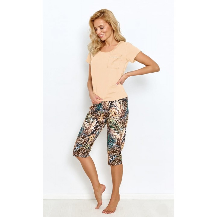 TARO 2934 CAMILLA PAJAMAS SS23 M cream
