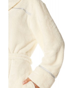 ЖІНОЧИЙ ХАЛАТ L&L 2084 АТЛАСОВИЙ XXL ecru ЖІНОЧИЙ ХАЛАТ L&L 2084 АТЛАСОВИЙ XXL ecru