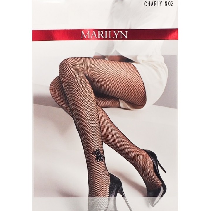 Колготки MARILYN CHARLY №2 ЧОРНІ 3/4