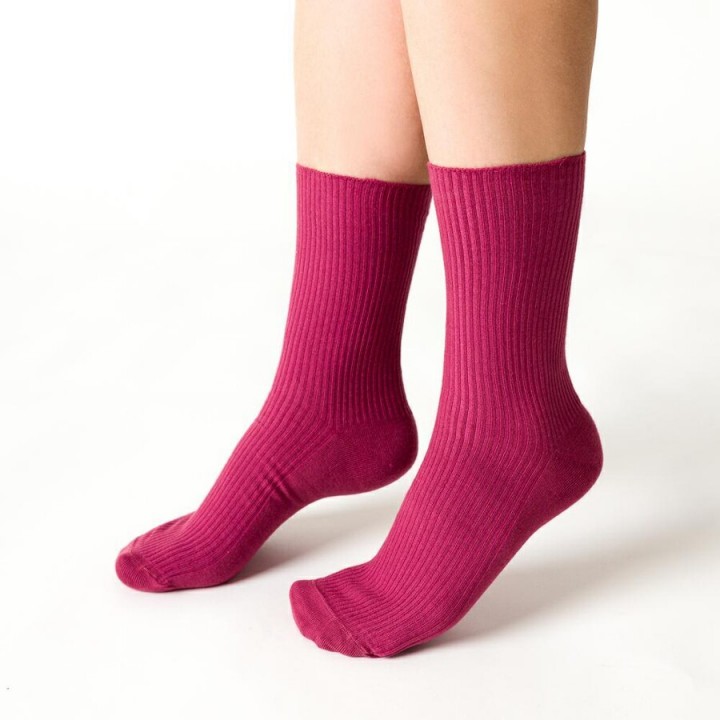 ШКАРПЕТКИ STEVEN 062 БЕЗ ТИСКІВ 38-40 бордові