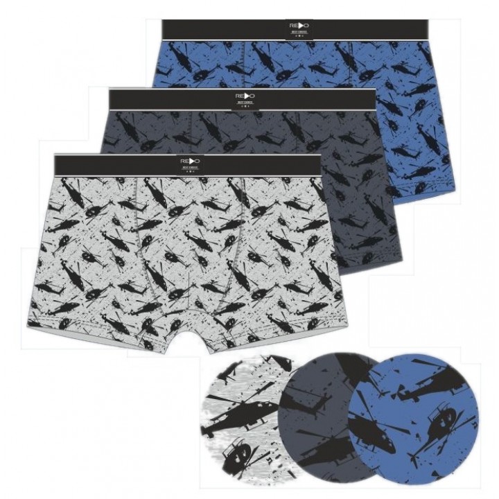 ШОРТИ REDO 1BE-657 XL, мікс кольорів