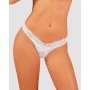 Трусики-стринги OBSESSIVE HEAVENLLY XL/XXL белые