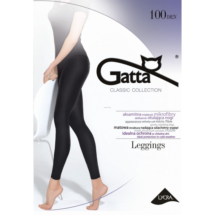 LEGGINSY GATTA 100 NERO/5
