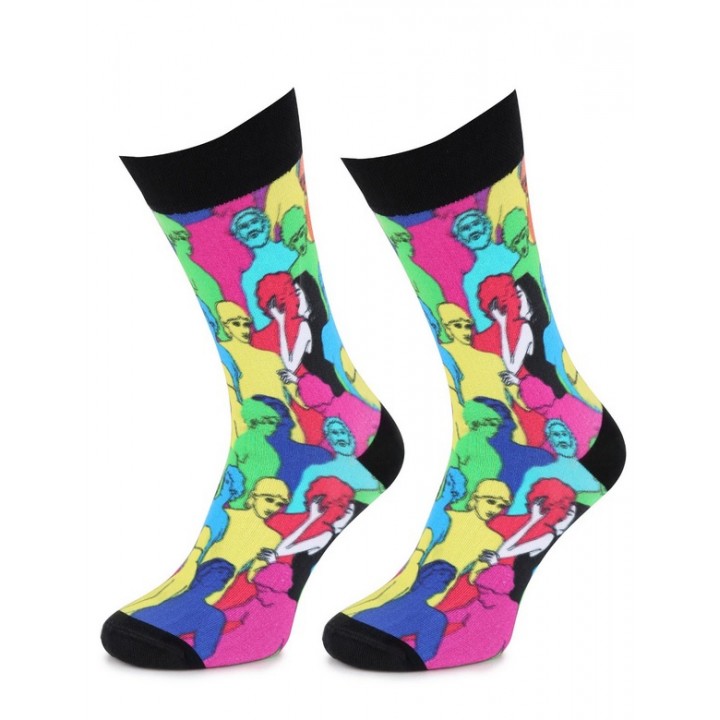 Шкарпетки MARILYN MEN SPECIAL KISS KISS 41-45 з візерунком