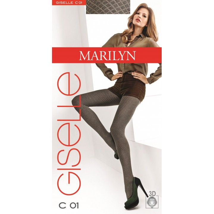 Колготки Marilyn Giselle C01 80 LYO/3/4