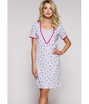 Рубашка TARO 901 LINDA, размер SS19, размер S, серая