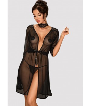 OBSESSIVE LUCITA PENIOUAR L/XL чорний