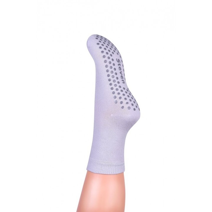 ДИТЯЧІ ШКАРПЕТКИ STEVEN 164 ABS 29-31 світло-сірі