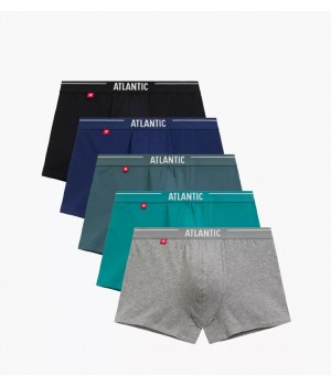 Шорты ATLANTIC 5SMH-004 JZ25 синие/зеленые/черные/размер M/NIEC /M