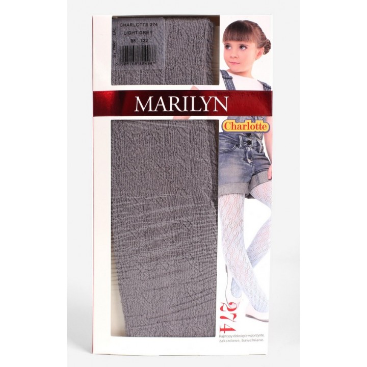 RAJSTOPY MARILYN CHARLOTTE 274 98-122 szary jasny