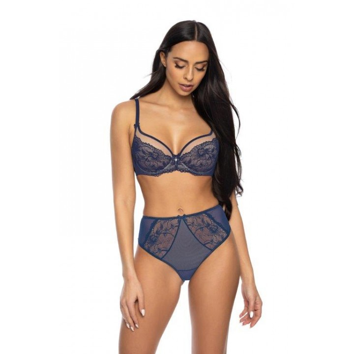 MAT BRA M-3530/2 PERCY 75F navy blue-beige