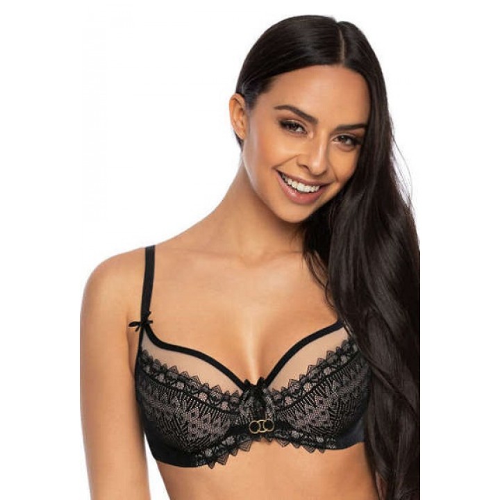 Бюстгальтер MAT M-3539/2 MARION 80C чорно-бежевий