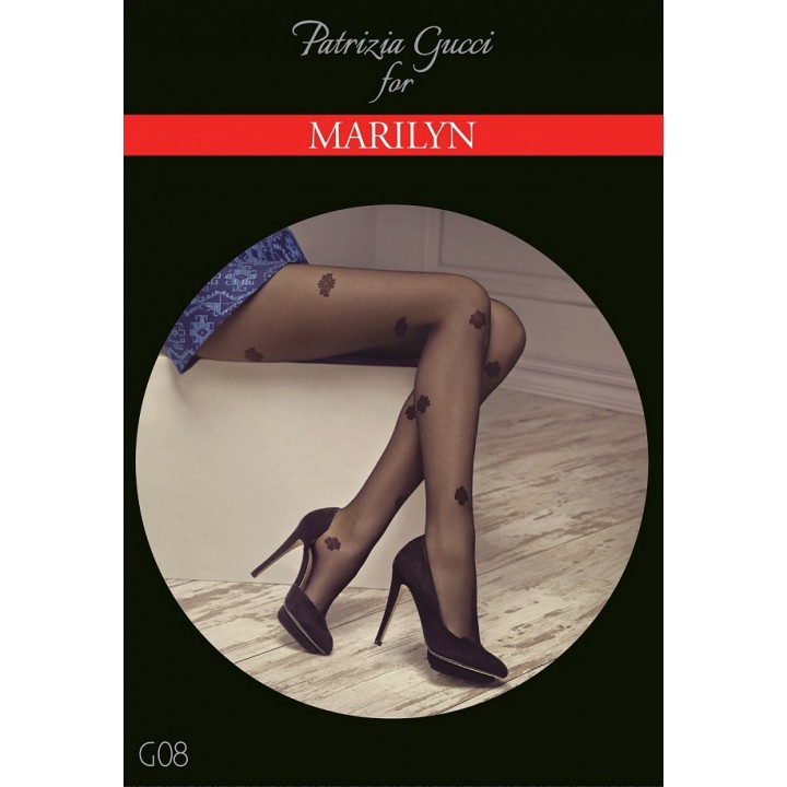 Колготки MARILYN GUCCI G08 20 3/4 чорного кольору