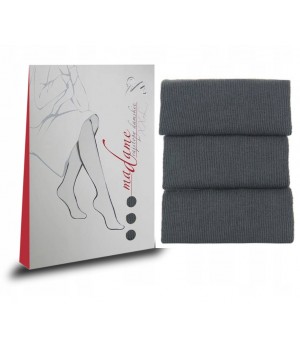 Колготки WOLA MADAME XXL/M графітові