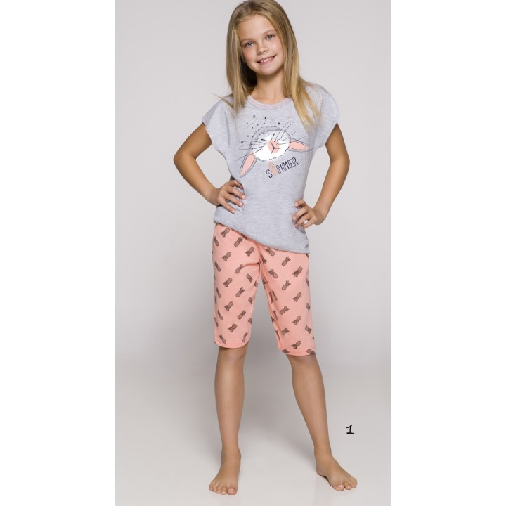 TARO 2202 AMELIA PAJAMAS SS19 98 серый